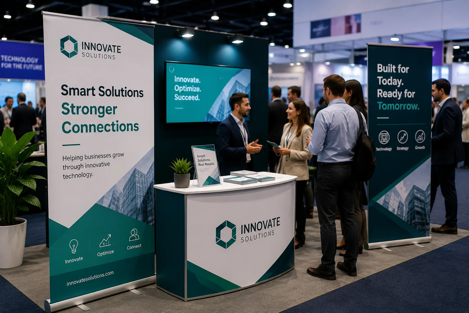 How Banner Stands Improve Brand Recognition at Events